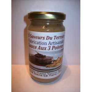 Sauce aux 3 poivres