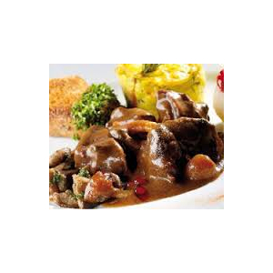 Biche sauté avec os