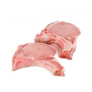 Porc, côtes surgelées