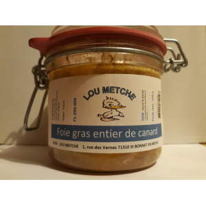 Foie gras entier mi cuit 180 g