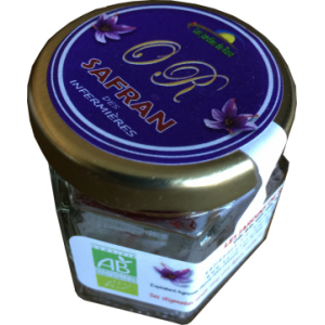 Safran biologique - pot de 0.175 gr ( 35 doses )