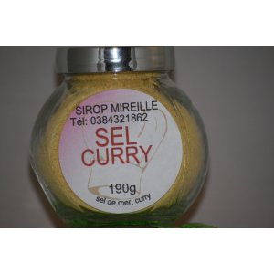 Sel au curry pot de 190gr
