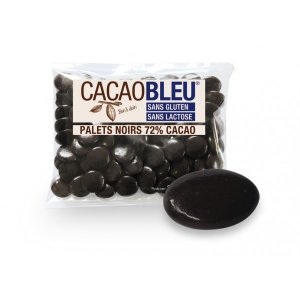 Palets au Chocolat noir sans Gluten et sans Lactose