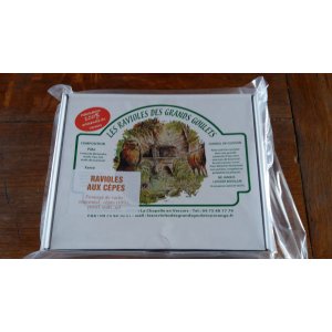 Ravioles  cèpes artisanales