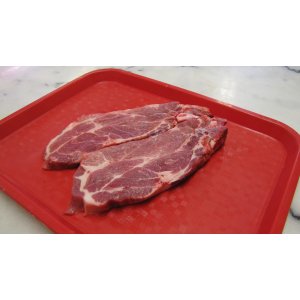 Côtes échines de porc