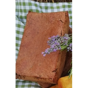 Pain sans gluten au sarrasin moulé