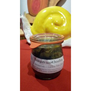 2 douzaines d'escargots au court bouillon