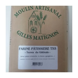 Farine pâtissière t55 cond. 5 kg