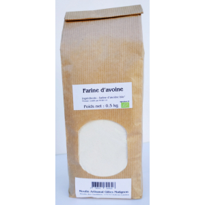 Farine d'avoine bio