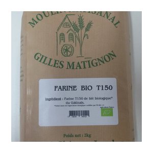 Semoule fine de blé dur bio par 2kg - 2 kg - Moulin Artisanal Gilles  Matignon 