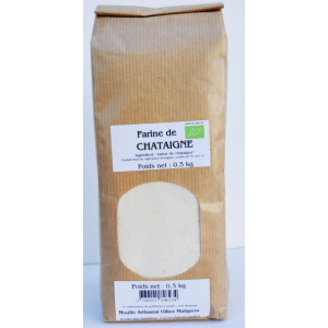 Farine de châtaigne bio