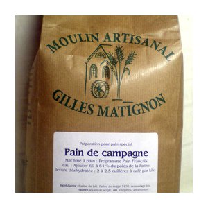 Mixe pain de campagne par 5 kg