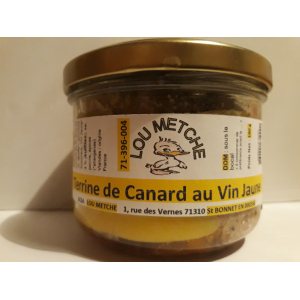 Terrine de canard au vin jaune