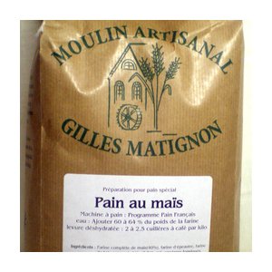 Mixe pain au maïs par 2 kg