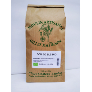 Son de blé bio, 800 g