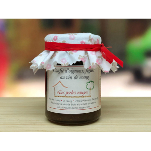 Confit d'oign. figues au vin coing