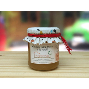 Confiture de poire à la vanille