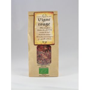 Tisane de vigne rouge