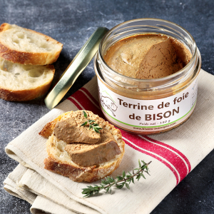 Terrine de foie de bison