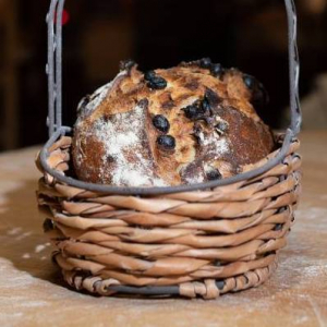 Pain blé semi complet aux raisins