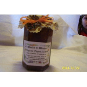 Confiture de figue à l'orange