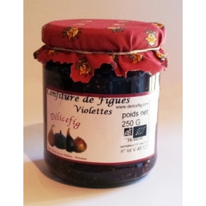 Confiture de figues violettes bio