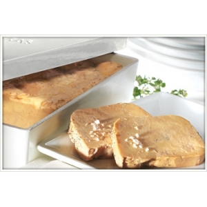 Foie gras entier frais cuit en terrine