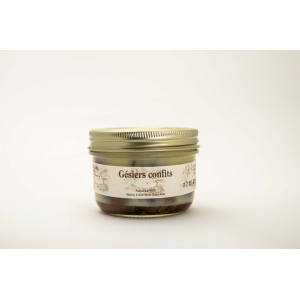 Gésiers de canard confits