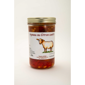 Agneau au citron confit