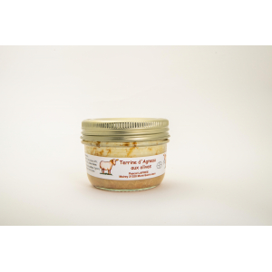 Terrine d'agneau aux olives