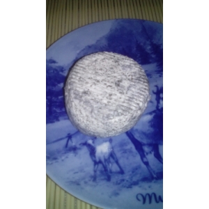 Crottin cendré pur chèvre frais