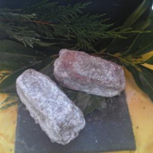 Lot de 2 pavés nature