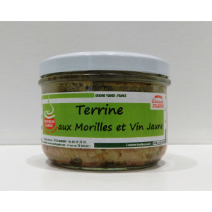 Terrine morilles et vin jaune