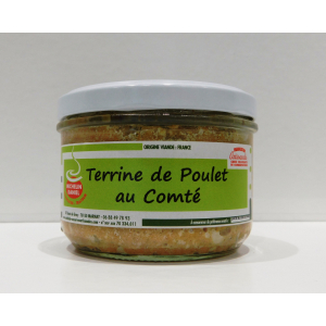 Terrine de poulet au comté