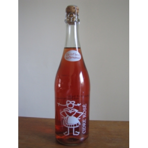 Cidre rosé  'elle est belle ma normandie'