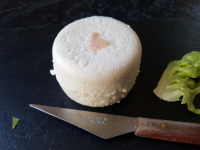 Chèvre fermier frais au lait cru à l'échalote