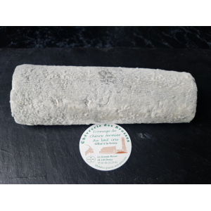 Bûche cendrée au lait cru