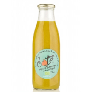 Soupe bio de potimarron aux châtaignes