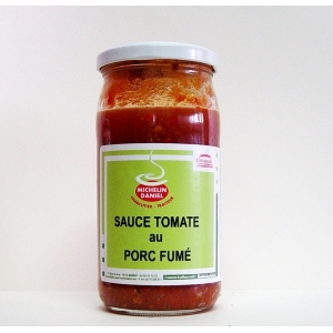 Sauce tomate au porc fumé