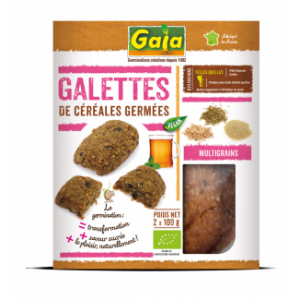 Galettes céréales germées multigrains 2x100 g