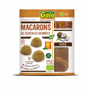 Macarons de sarrasin germé - coco 5