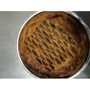 Tourte aux shiitake
