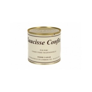 Saucisse confite 450g