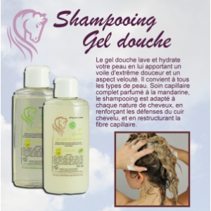 Shampoing avec 15% de lait de jument (dluo mars 2018)