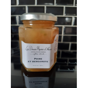 Confiture poire et bergamote