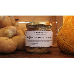 Tripes au calvados et au vin blanc