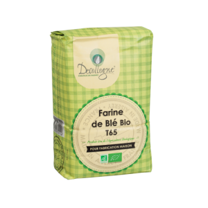 Farine de blé bio t65_1 kg en sachet kraft