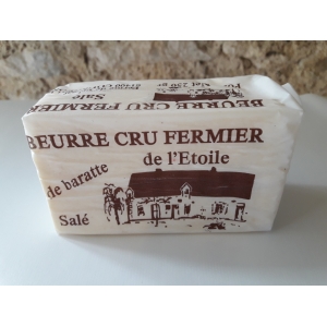 Beurre cru salé