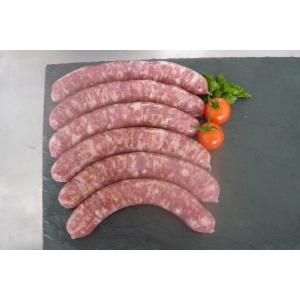 Saucisses à griller aux oignons 500g