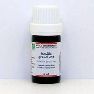 Huile essentielle de Basilic grand vert bio - 5 ml